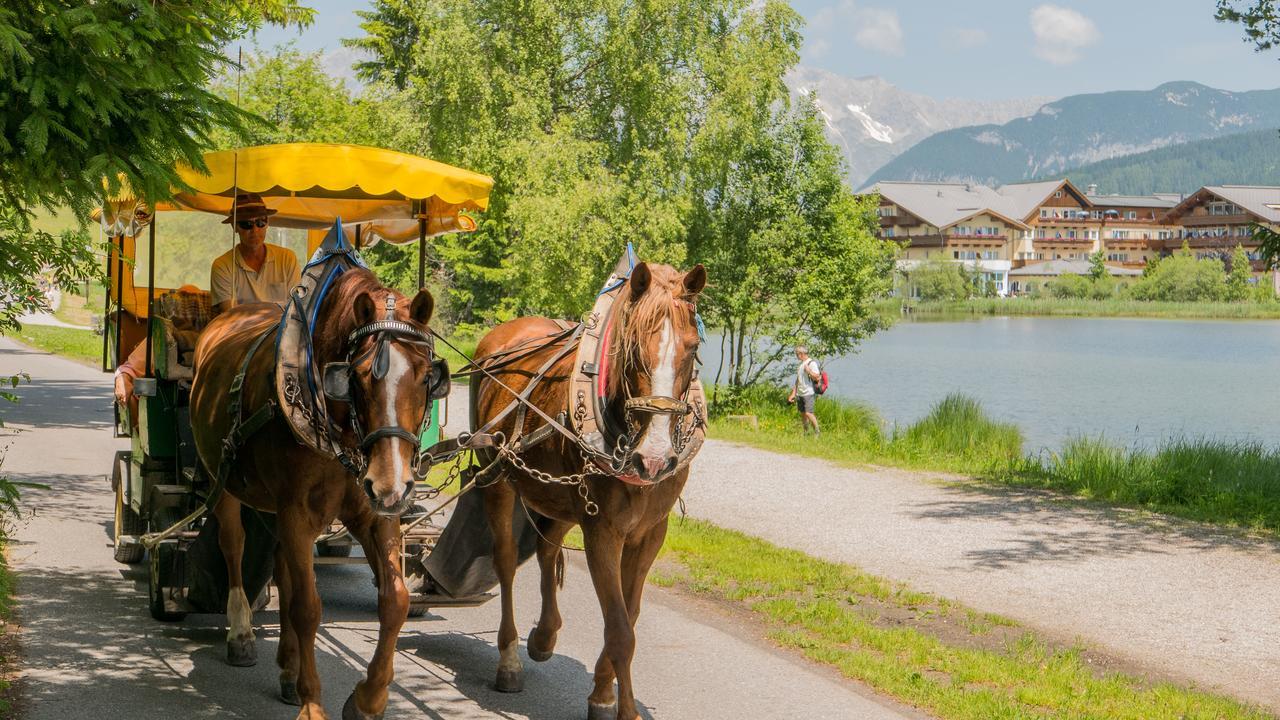 Landhaus Almidyll Seefeld in Tirol Bagian luar foto